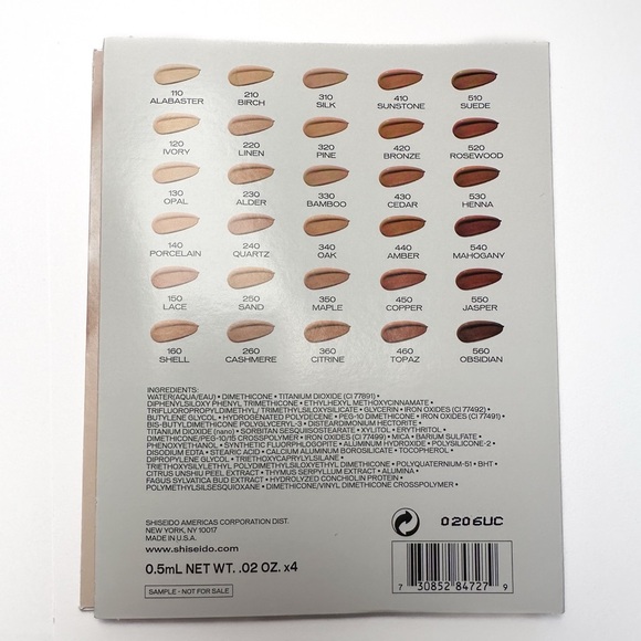 🆕 14pc SHISEIDO Skincare & Makeup Set w/ Serum, Sunscreen, Foundation & Lip - Picture 11 of 16